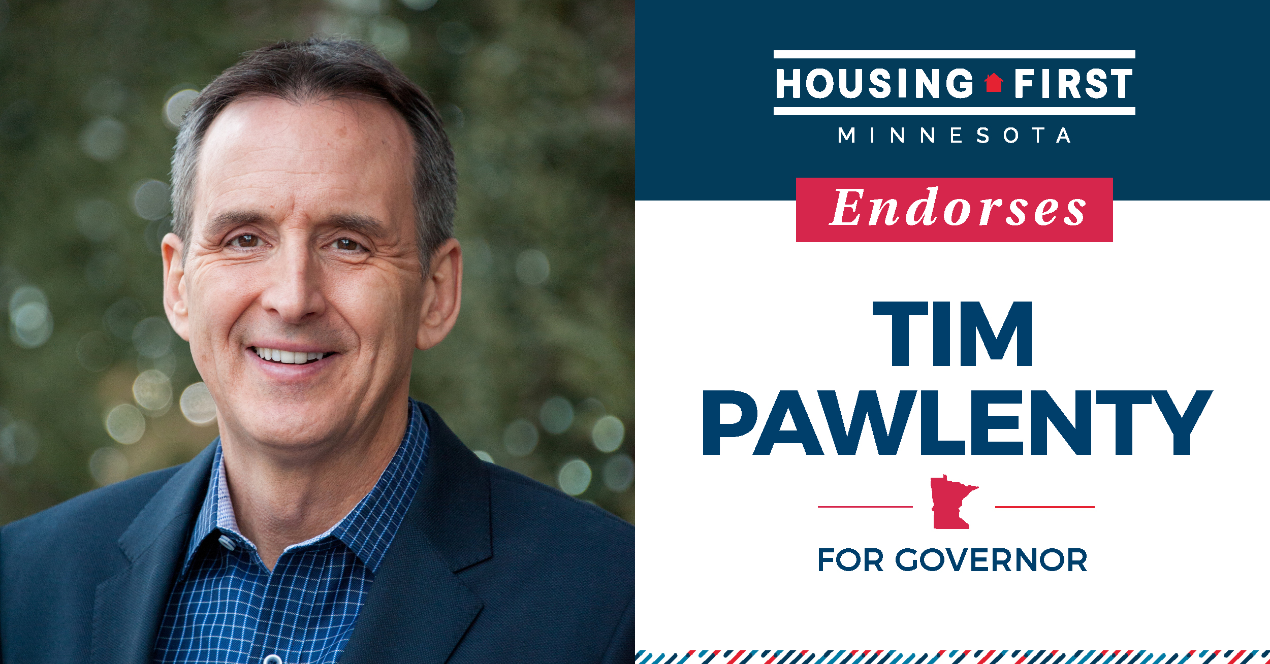 Image for Housing First Minnesota Endorses Tim Pawlenty for Governor