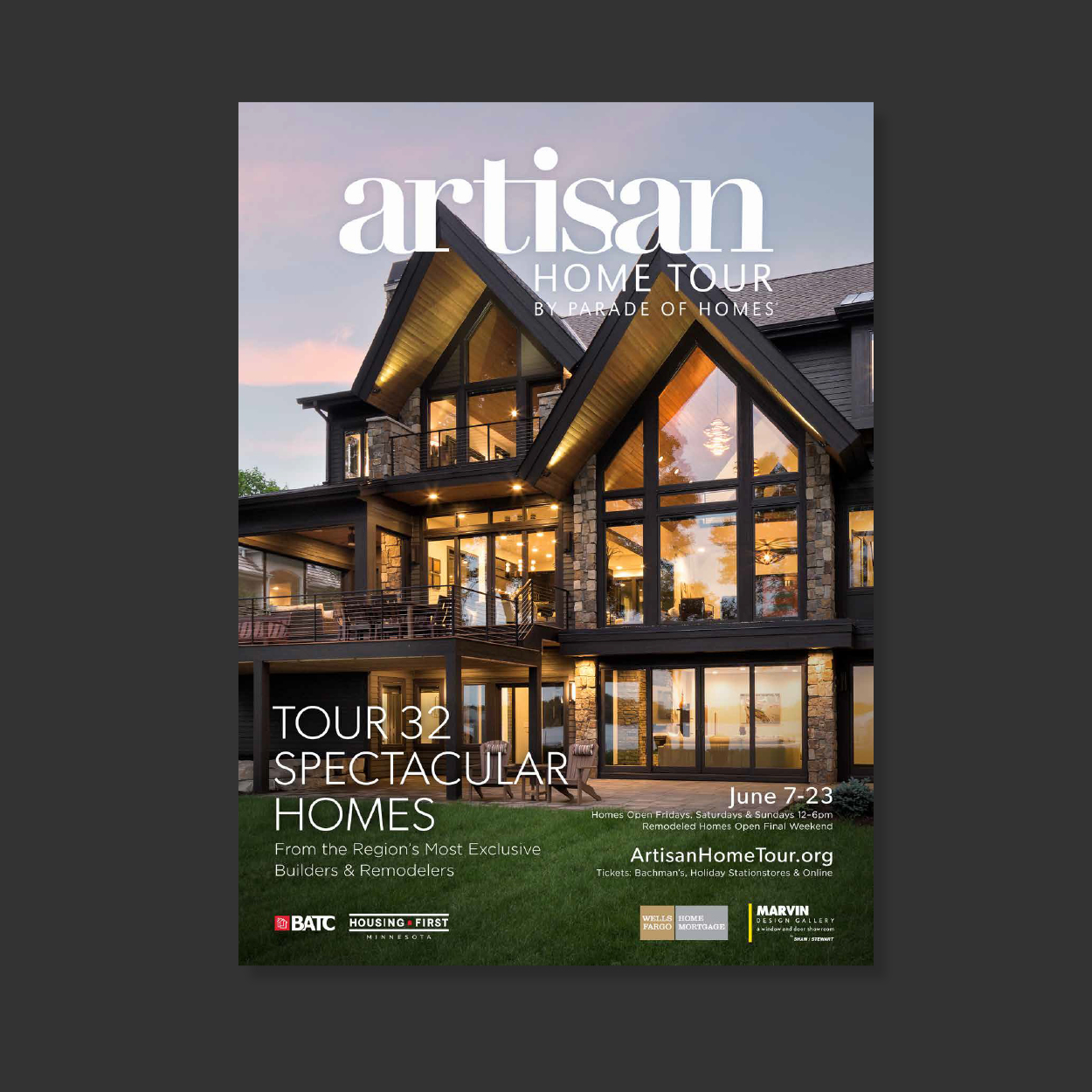 Image for Sixth Annual Artisan Home Tour by Parade of Homes Features 21 Spectacular New Homes and 11 Remodeled Homes