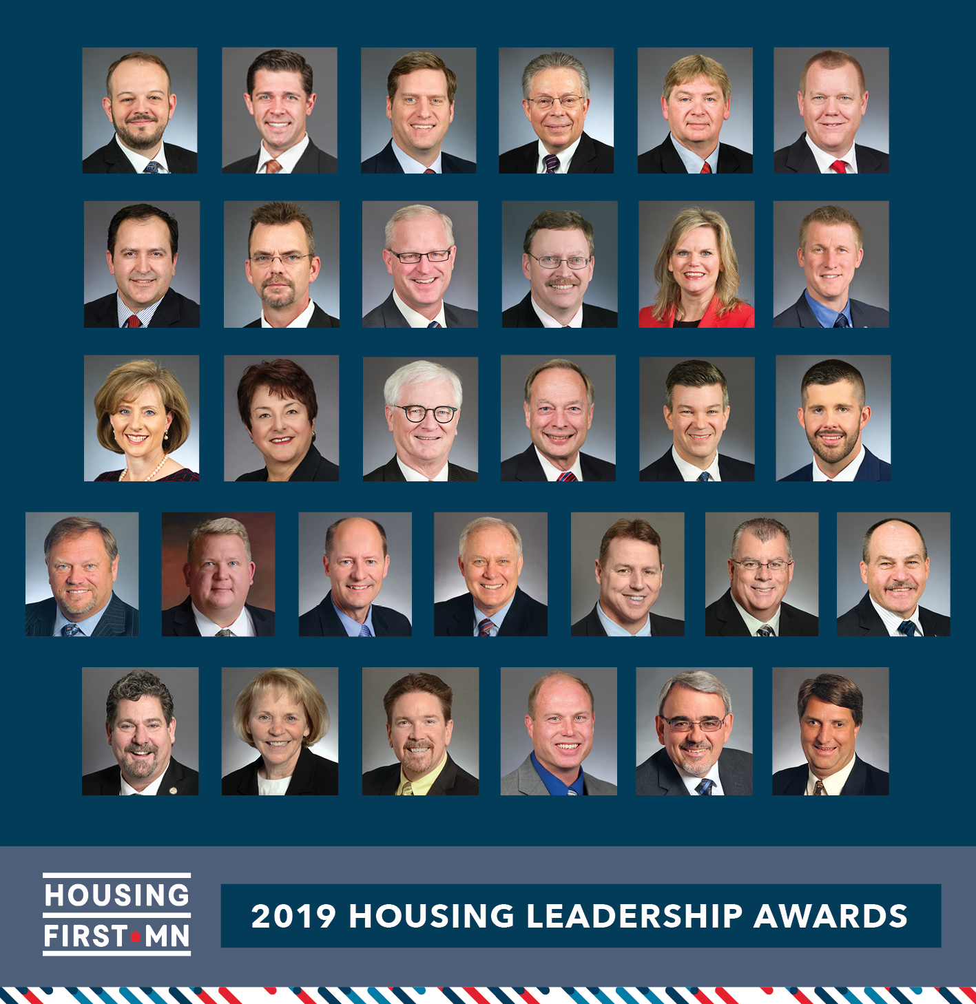 Image for Housing First Minnesota Honors 31 State Legislators with Housing Leadership Award