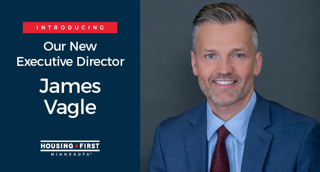 Image for Housing First Minnesota Names James Vagle as New Executive Director