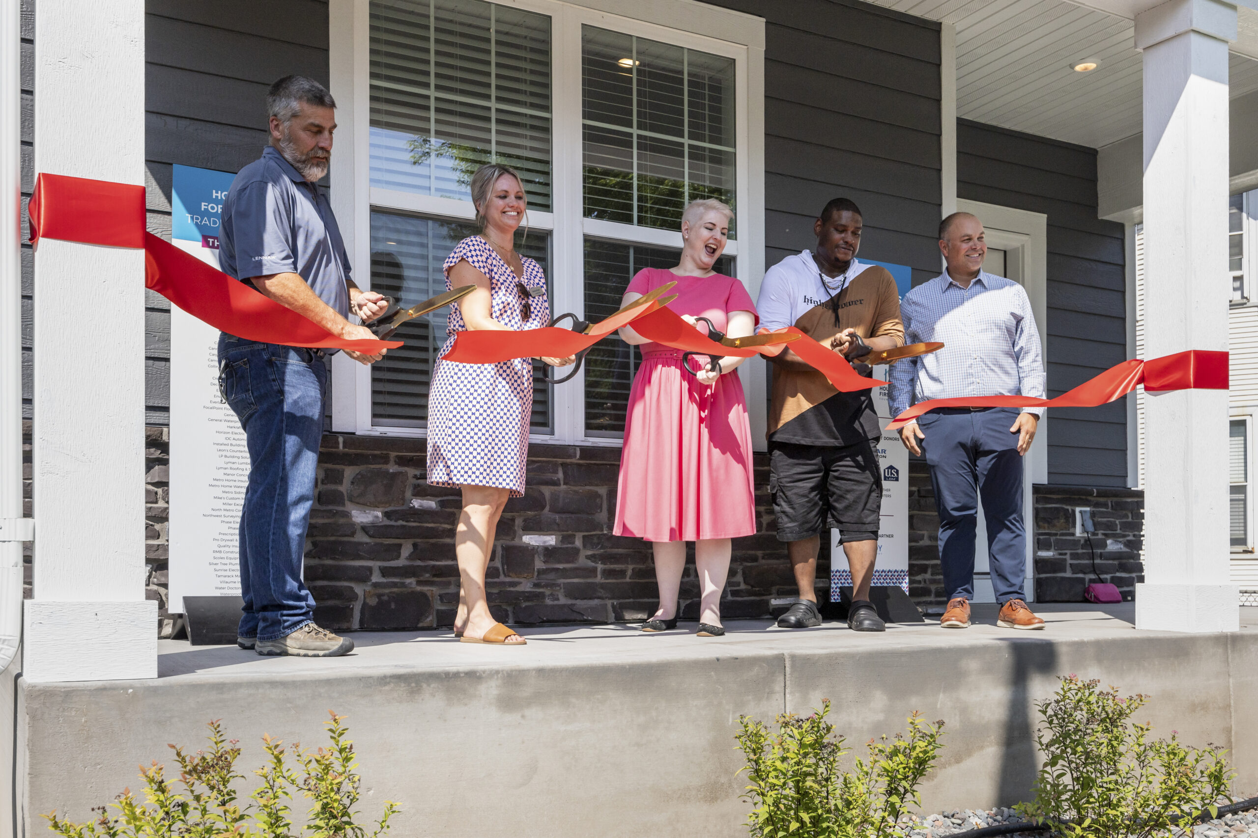 Image for Housing First Minnesota Foundation celebrates completion of latest Housing for Heroes project